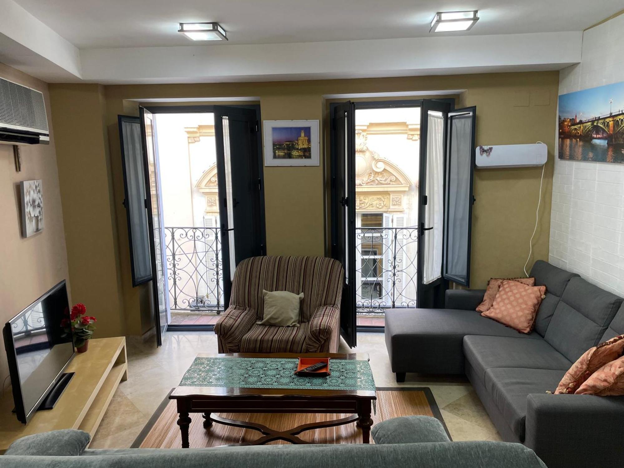 Duplex Sagasta Apartamentos-Sagasta เซบีญา ภายนอก รูปภาพ